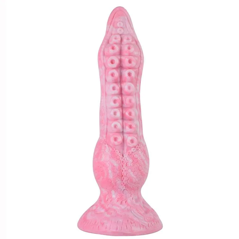 8.5 Inch Pink Octopus Tentacle Dildo Fantasy SexToy