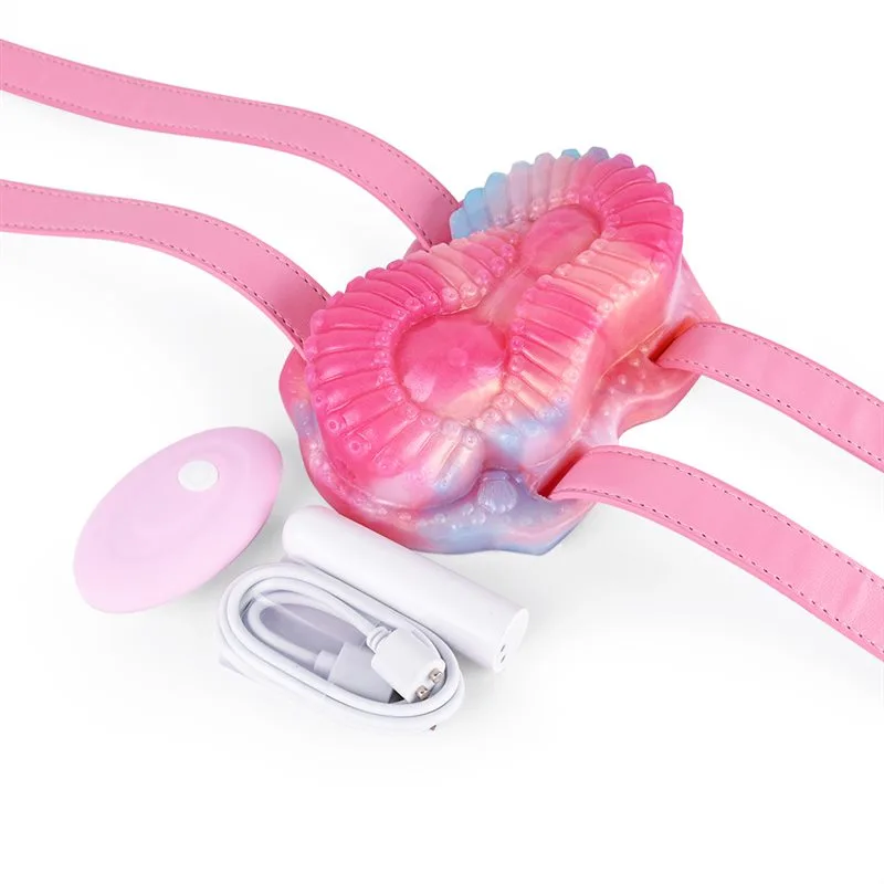 Fantasy Strap On Tentacle Grinder with Bullet Vibrator