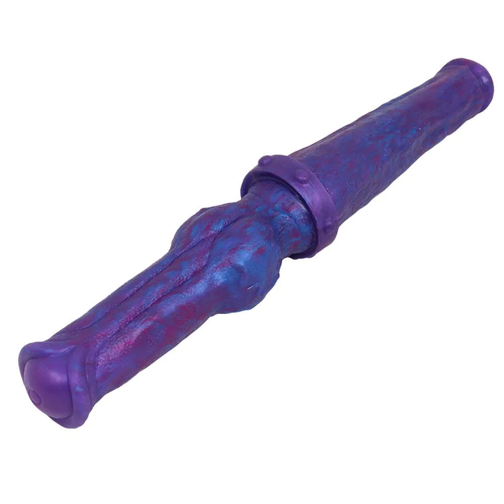 15.5 Inch Fantasy Double-Ended Dog & Horse Dildo